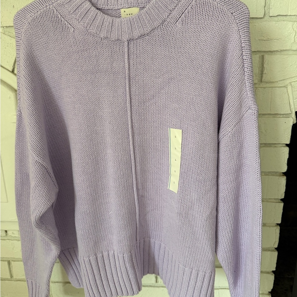 A New Day Lavender Sweater